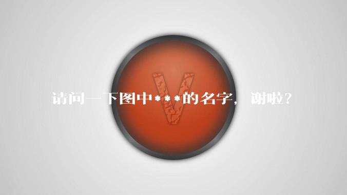 请问一下图中***的名字，谢啦？