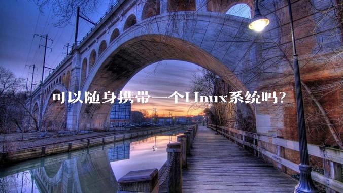 可以随身携带一个Linux系统吗？